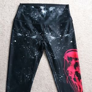 Galaxy jellyfish leggings
